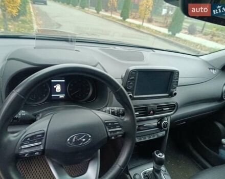 Сірий Хендай Kona, об'ємом двигуна 1.6 л та пробігом 12 тис. км за 21500 $, фото 22 на Automoto.ua