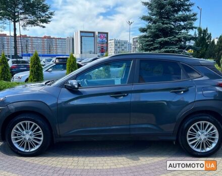 Серый Хендай Kona, объемом двигателя 2 л и пробегом 51 тыс. км за 17300 $, фото 3 на Automoto.ua