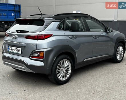 Сірий Хендай Kona, об'ємом двигуна 1.6 л та пробігом 32 тис. км за 18999 $, фото 7 на Automoto.ua