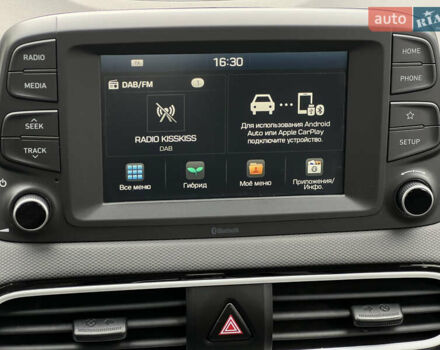 Серый Хендай Kona, объемом двигателя 1.6 л и пробегом 54 тыс. км за 20950 $, фото 36 на Automoto.ua