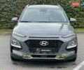Серый Хендай Kona, объемом двигателя 1.6 л и пробегом 54 тыс. км за 20950 $, фото 5 на Automoto.ua