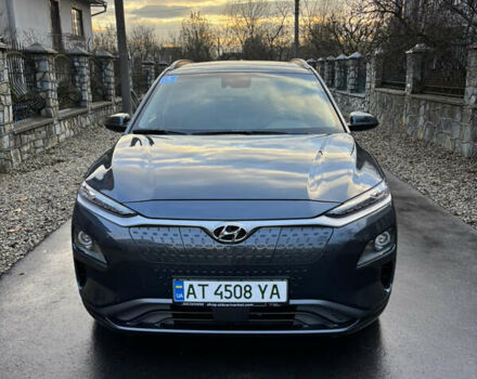 Серый Хендай Kona, объемом двигателя 0 л и пробегом 23 тыс. км за 16900 $, фото 1 на Automoto.ua