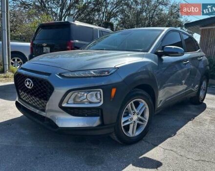 Серый Хендай Kona, объемом двигателя 2 л и пробегом 59 тыс. км за 3600 $, фото 1 на Automoto.ua