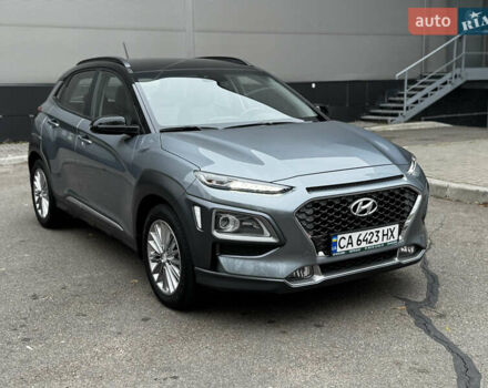 Сірий Хендай Kona, об'ємом двигуна 1.6 л та пробігом 32 тис. км за 18999 $, фото 3 на Automoto.ua