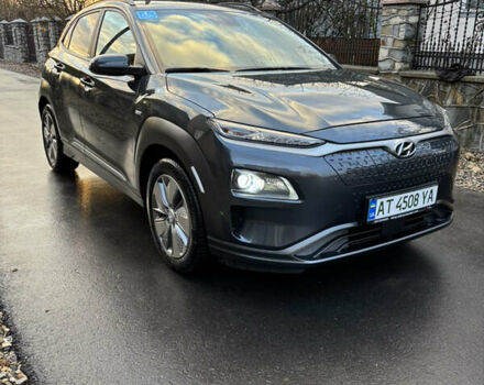 Серый Хендай Kona, объемом двигателя 0 л и пробегом 23 тыс. км за 16900 $, фото 12 на Automoto.ua