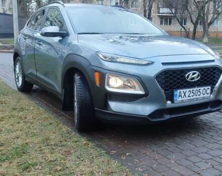 Сірий Хендай Kona, об'ємом двигуна 2 л та пробігом 61 тис. км за 14600 $, фото 2 на Automoto.ua