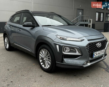 Сірий Хендай Kona, об'ємом двигуна 1.6 л та пробігом 32 тис. км за 18999 $, фото 4 на Automoto.ua