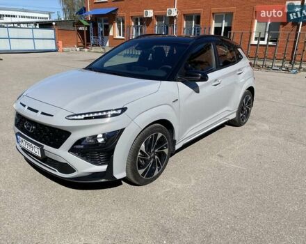 Сірий Хендай Kona, об'ємом двигуна 1.6 л та пробігом 42 тис. км за 24000 $, фото 1 на Automoto.ua