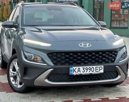 Сірий Хендай Kona, об'ємом двигуна 1.6 л та пробігом 53 тис. км за 18900 $, фото 1 на Automoto.ua