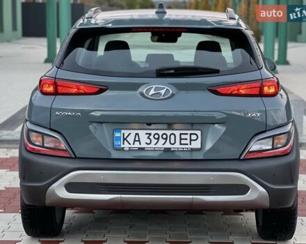 Сірий Хендай Kona, об'ємом двигуна 1.6 л та пробігом 53 тис. км за 18900 $, фото 13 на Automoto.ua
