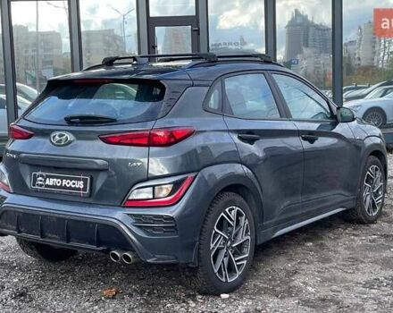 Серый Хендай Kona, объемом двигателя 1.6 л и пробегом 16 тыс. км за 20990 $, фото 5 на Automoto.ua