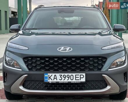 Сірий Хендай Kona, об'ємом двигуна 1.6 л та пробігом 53 тис. км за 18900 $, фото 3 на Automoto.ua