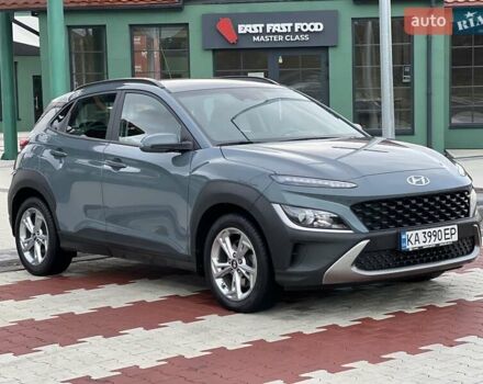 Сірий Хендай Kona, об'ємом двигуна 1.6 л та пробігом 53 тис. км за 18900 $, фото 7 на Automoto.ua
