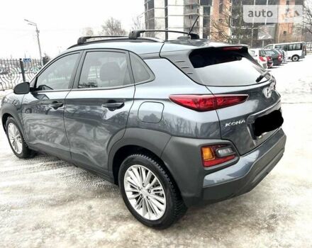 Сірий Хендай Kona, об'ємом двигуна 2 л та пробігом 11 тис. км за 18700 $, фото 4 на Automoto.ua