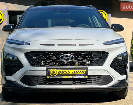 Сірий Хендай Kona, об'ємом двигуна 1.6 л та пробігом 17 тис. км за 25750 $, фото 1 на Automoto.ua