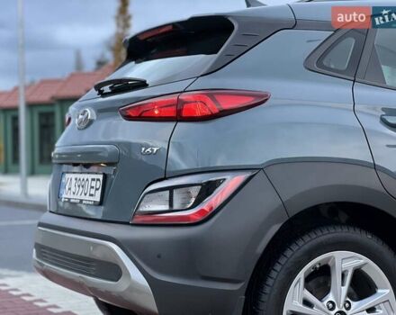 Сірий Хендай Kona, об'ємом двигуна 1.6 л та пробігом 53 тис. км за 18900 $, фото 22 на Automoto.ua