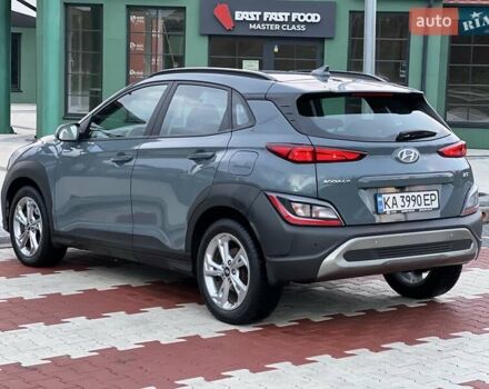 Сірий Хендай Kona, об'ємом двигуна 1.6 л та пробігом 53 тис. км за 18900 $, фото 15 на Automoto.ua