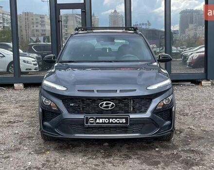 Серый Хендай Kona, объемом двигателя 1.6 л и пробегом 16 тыс. км за 20990 $, фото 1 на Automoto.ua