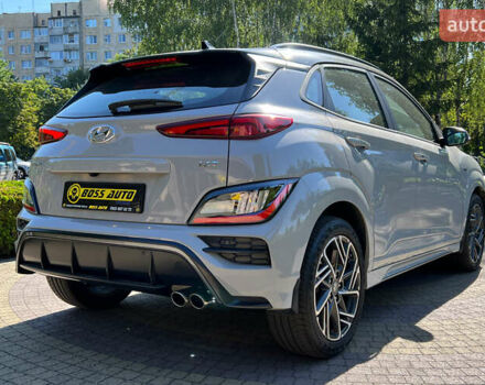 Сірий Хендай Kona, об'ємом двигуна 1.6 л та пробігом 17 тис. км за 25750 $, фото 6 на Automoto.ua