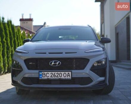 Сірий Хендай Kona, об'ємом двигуна 1.6 л та пробігом 17 тис. км за 25500 $, фото 7 на Automoto.ua