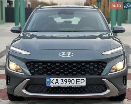 Сірий Хендай Kona, об'ємом двигуна 1.6 л та пробігом 53 тис. км за 18900 $, фото 5 на Automoto.ua
