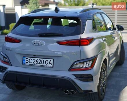 Сірий Хендай Kona, об'ємом двигуна 1.6 л та пробігом 17 тис. км за 25500 $, фото 6 на Automoto.ua