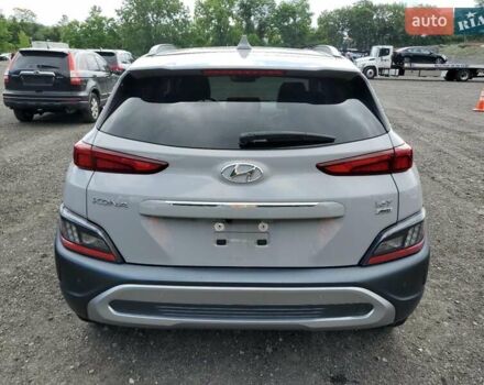 Серый Хендай Kona, объемом двигателя 1.6 л и пробегом 70 тыс. км за 3300 $, фото 5 на Automoto.ua