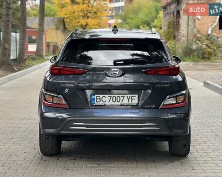 Серый Хендай Kona, объемом двигателя 0 л и пробегом 58 тыс. км за 16950 $, фото 7 на Automoto.ua