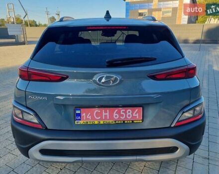 Серый Хендай Kona, объемом двигателя 2 л и пробегом 69 тыс. км за 17800 $, фото 9 на Automoto.ua