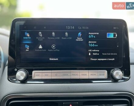 Сірий Хендай Kona, об'ємом двигуна 0 л та пробігом 86 тис. км за 16650 $, фото 23 на Automoto.ua