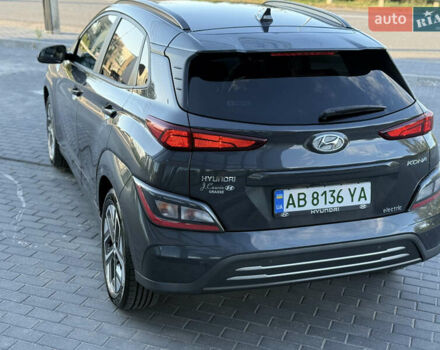 Серый Хендай Kona, объемом двигателя 0 л и пробегом 43 тыс. км за 16900 $, фото 13 на Automoto.ua