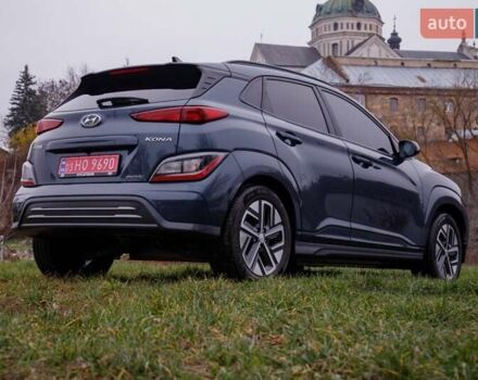 Серый Хендай Kona, объемом двигателя 0 л и пробегом 47 тыс. км за 17950 $, фото 20 на Automoto.ua