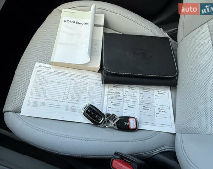 Сірий Хендай Kona, об'ємом двигуна 0 л та пробігом 63 тис. км за 22999 $, фото 33 на Automoto.ua