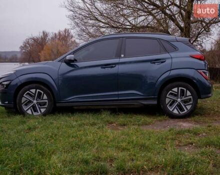 Серый Хендай Kona, объемом двигателя 0 л и пробегом 47 тыс. км за 17950 $, фото 14 на Automoto.ua