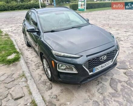 Серый Хендай Kona, объемом двигателя 2 л и пробегом 86 тыс. км за 15500 $, фото 1 на Automoto.ua