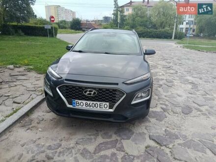 Серый Хендай Kona, объемом двигателя 2 л и пробегом 86 тыс. км за 15800 $, фото 1 на Automoto.ua