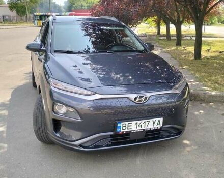 Серый Хендай Kona, объемом двигателя 0 л и пробегом 155 тыс. км за 18500 $, фото 1 на Automoto.ua