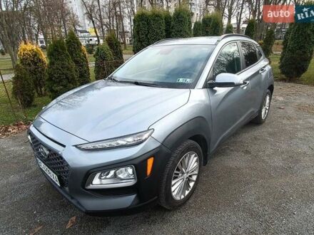 Серый Хендай Kona, объемом двигателя 2 л и пробегом 112 тыс. км за 14200 $, фото 1 на Automoto.ua