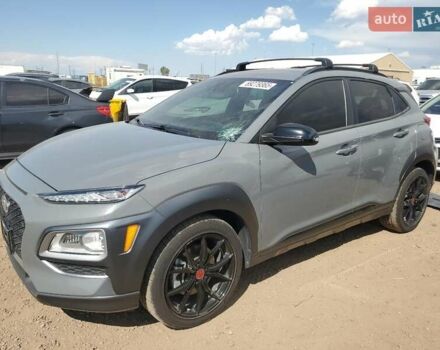 Серый Хендай Kona, объемом двигателя 2 л и пробегом 113 тыс. км за 3500 $, фото 1 на Automoto.ua