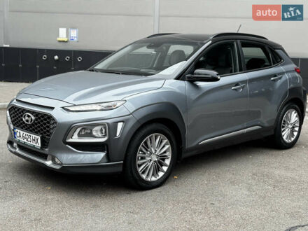 Сірий Хендай Kona, об'ємом двигуна 1.6 л та пробігом 32 тис. км за 18999 $, фото 1 на Automoto.ua