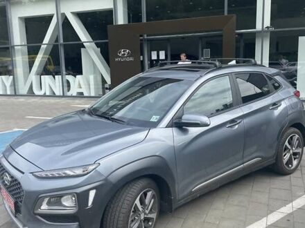 Сірий Хендай Kona, об'ємом двигуна 0 л та пробігом 8 тис. км за 18500 $, фото 1 на Automoto.ua