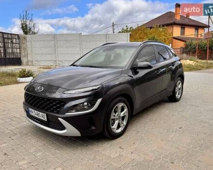 Серый Хендай Kona, объемом двигателя 2 л и пробегом 63 тыс. км за 16700 $, фото 1 на Automoto.ua