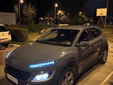 Хендай Kona 2021 в Киеве на Automoto.ua Серый Хендай Kona, объемом двигателя 1.6 л и пробегом 46 тыс. км за 23500 $, фото 1 на Automoto.ua