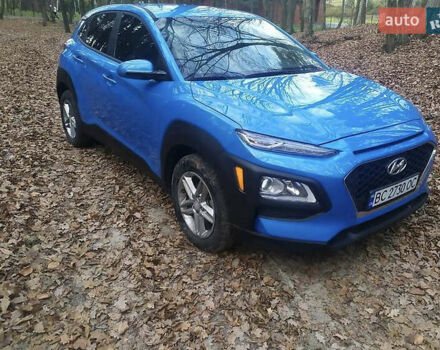 Синій Хендай Kona, об'ємом двигуна 2 л та пробігом 134 тис. км за 16200 $, фото 8 на Automoto.ua