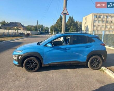 Синий Хендай Kona, объемом двигателя 2 л и пробегом 83 тыс. км за 16000 $, фото 7 на Automoto.ua