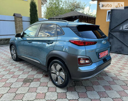 Синий Хендай Kona, объемом двигателя 0 л и пробегом 48 тыс. км за 17900 $, фото 7 на Automoto.ua