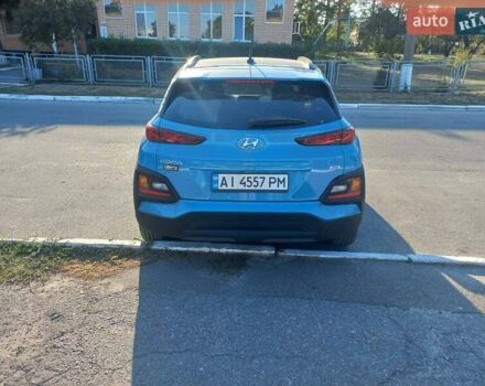 Синий Хендай Kona, объемом двигателя 2 л и пробегом 83 тыс. км за 16000 $, фото 6 на Automoto.ua