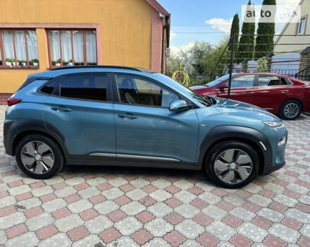 Синий Хендай Kona, объемом двигателя 0 л и пробегом 48 тыс. км за 17900 $, фото 4 на Automoto.ua