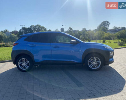 Синій Хендай Kona, об'ємом двигуна 2 л та пробігом 48 тис. км за 14800 $, фото 25 на Automoto.ua