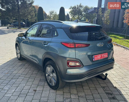 Синий Хендай Kona, объемом двигателя 0 л и пробегом 89 тыс. км за 16999 $, фото 7 на Automoto.ua